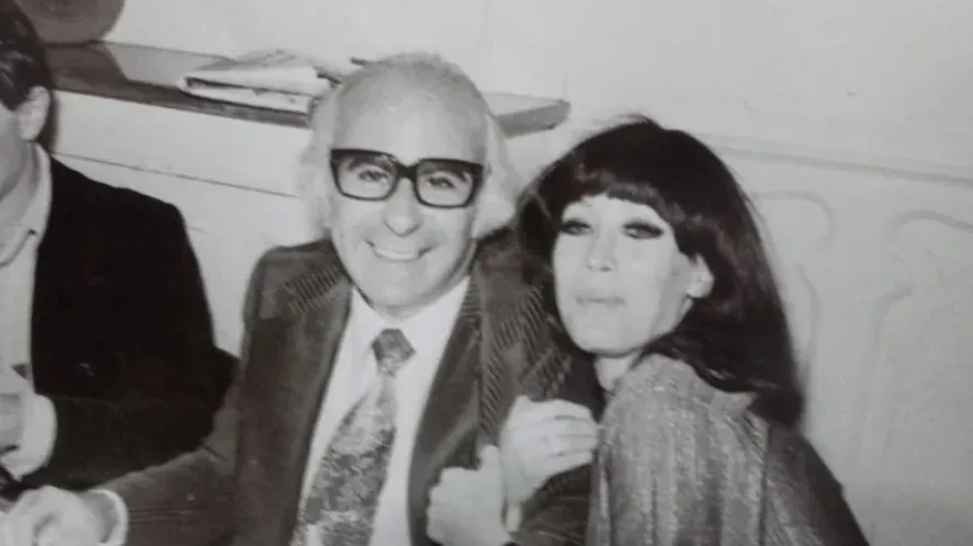 Moria Casán y Juan Carlos Bojanich.